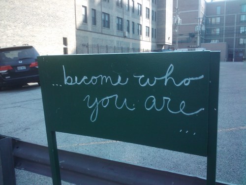 become who you are
