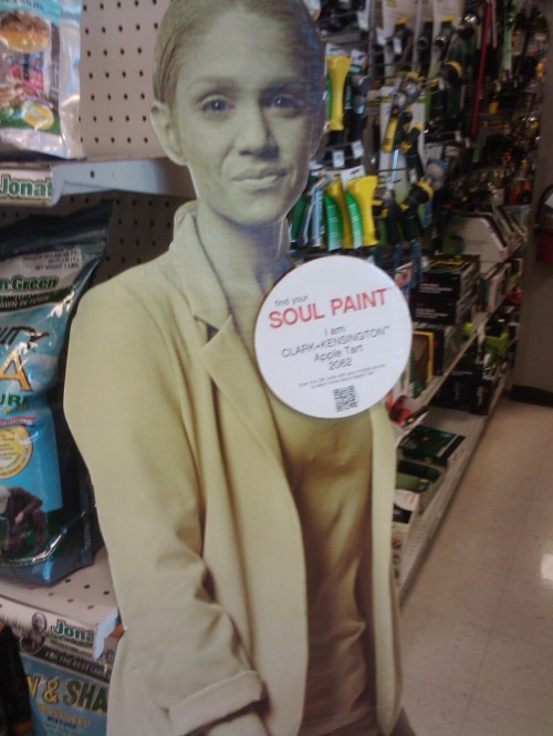 Creepy Kensington-Clark Paint Display