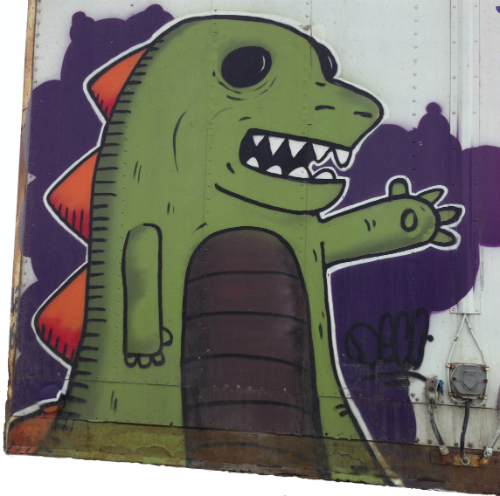 dino is proud of who he is