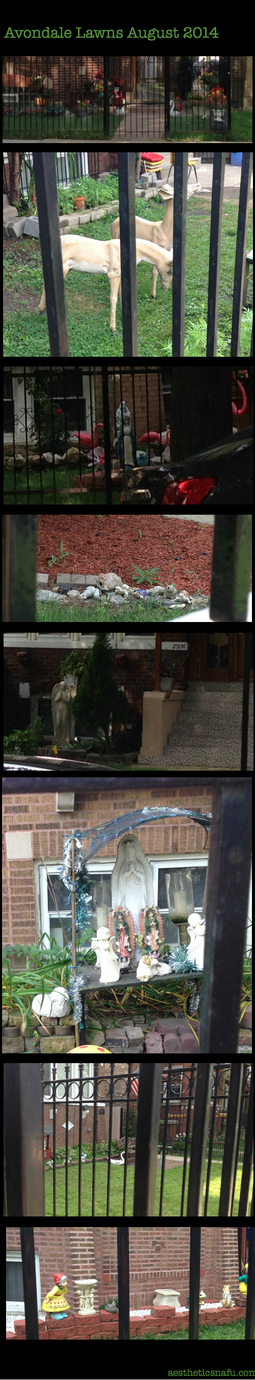 Lawn Art from Avondale Chicago