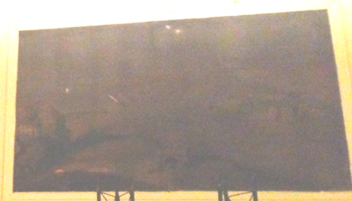 Preston Bradley Center Mason's Hall - Photoshop lightened mural