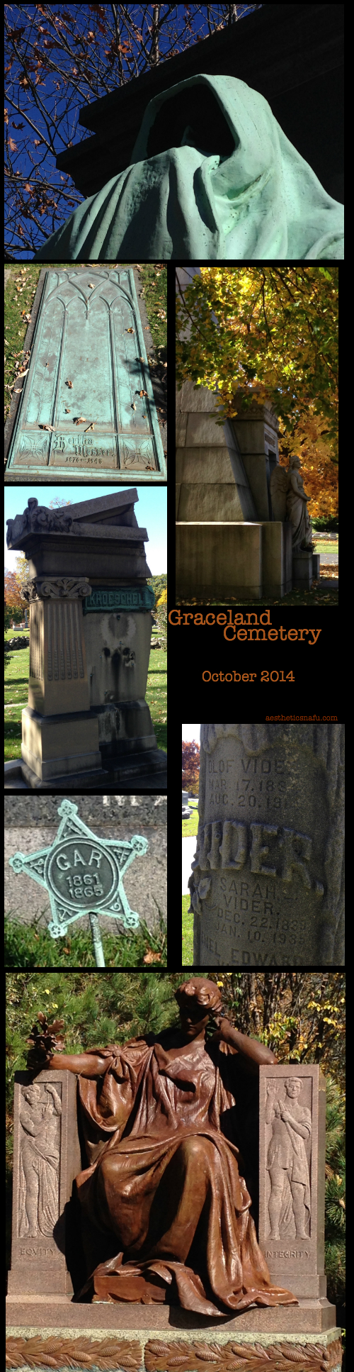 Graceland Cemetery Chicago October 2014