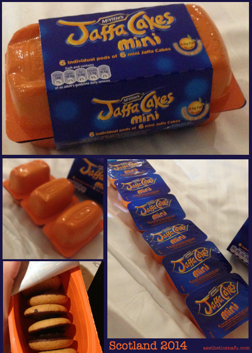 Mini jaffa cakes from Scotland